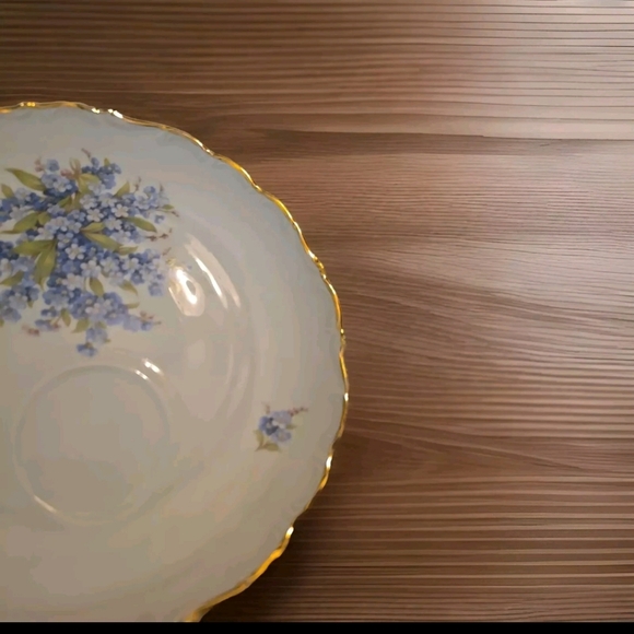 Schumann Germany Forget Me Not Snack Plate - Picture 8 of 9